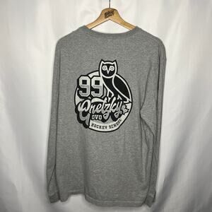Drake OVO Octobers Very Own Iceman Gretzky 99 Hockey School Merch Longsleeve L